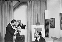 toile de mer: Man Ray filmant Robert Desnos