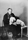Gertrude Stein et son chien Basket
