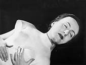 Sleeping woman with torso