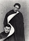 Jean Cocteau and Tristan Tzara